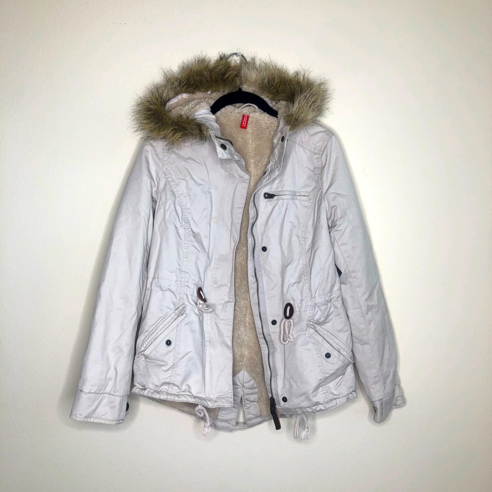 H&M Fleece lined Anorak jacket